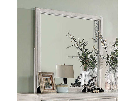 Berenice White Mirror - Ornate Home
