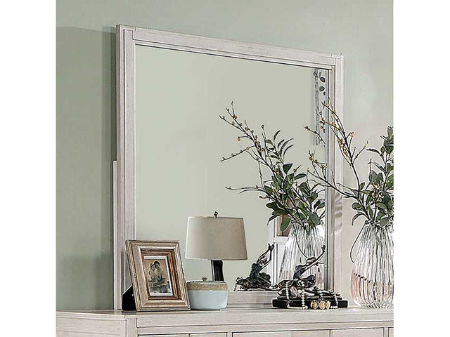 Berenice White Mirror - Ornate Home