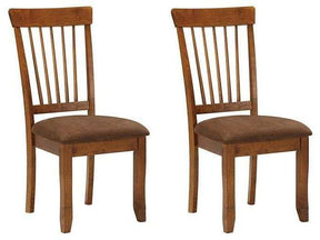 Berringer Rustic Brown Dining Chair (Set of 2) - Ornate Home