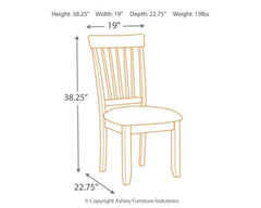 Berringer Rustic Brown Dining Chair (Set of 2) - Ornate Home