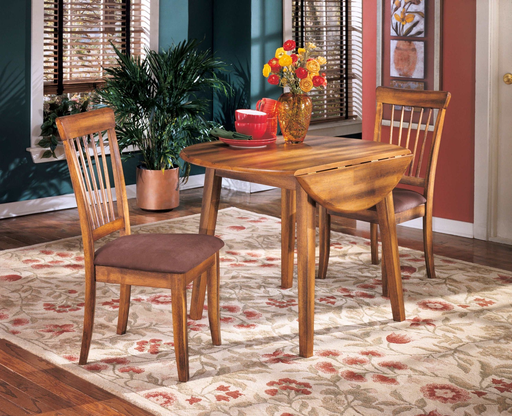 Berringer Rustic Brown Dining Chair (Set of 2) - Ornate Home