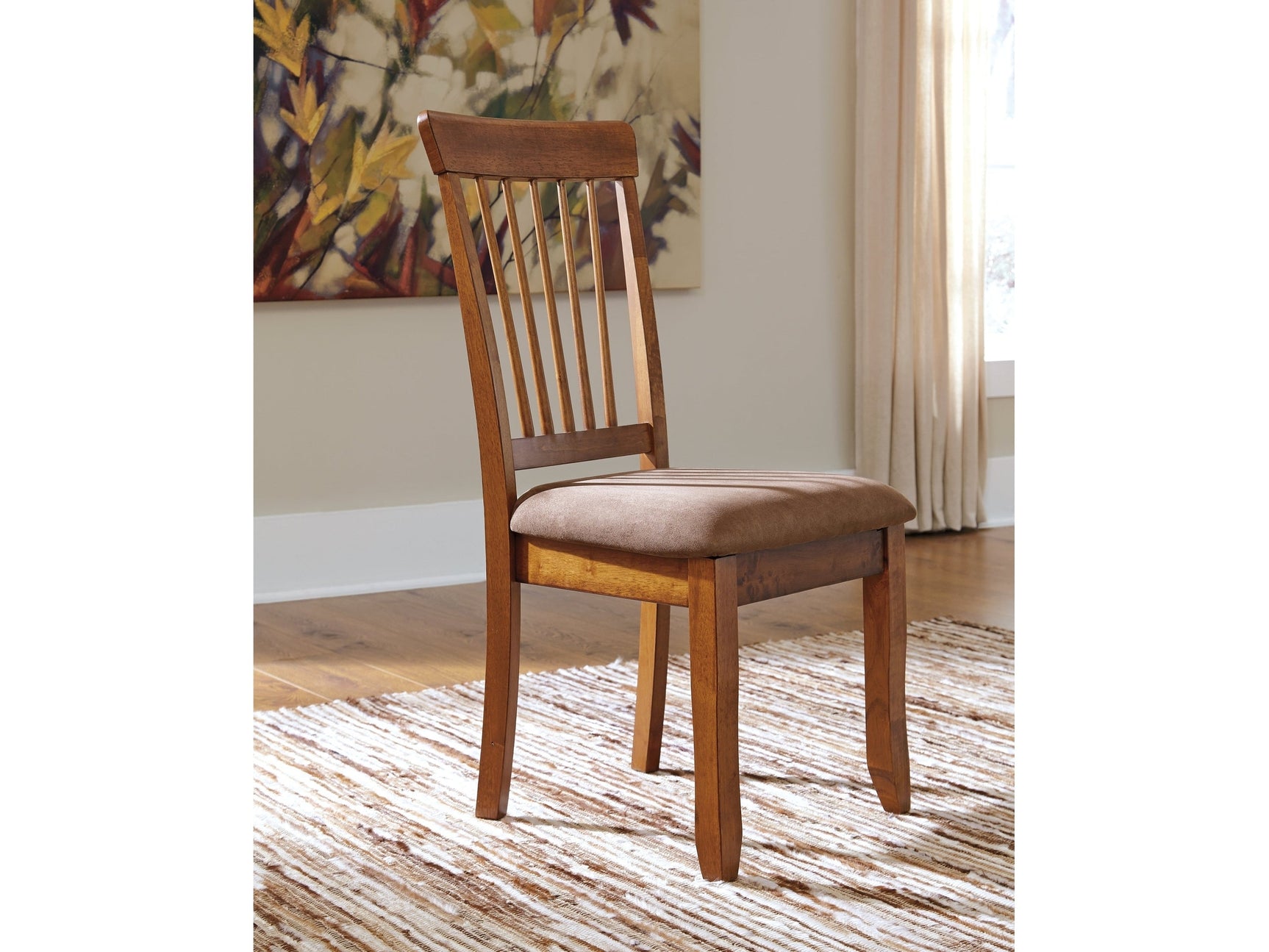 Berringer Rustic Brown Dining Table and 2 Chairs - Ornate Home