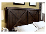 Bianca Dark Walnut California King Bed - Ornate Home