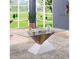 Bima White/Natural Tone Coffee Table - Ornate Home