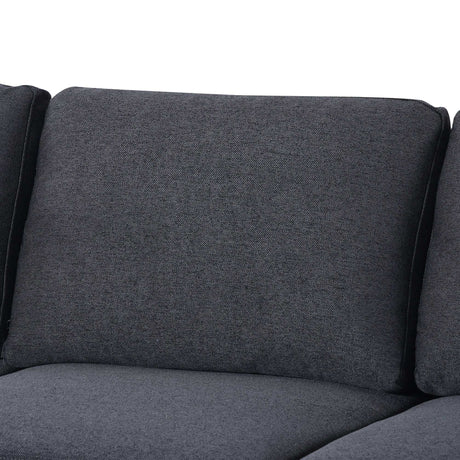 Biscar Convertible Modular Sectional Sofa Gray - Ornate Home