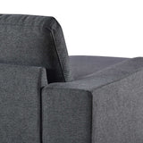 Biscar Convertible Modular Sectional Sofa Gray - Ornate Home