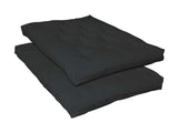 Black Premium Innerspring Futon Pad - Ornate Home