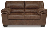 Bladen Coffee Stationary Loveseat - Ornate Home