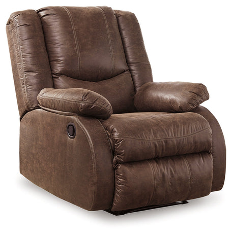Bladewood Coffee Manual Recliner - Ornate Home