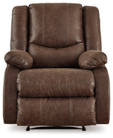 Bladewood Coffee Manual Recliner - Ornate Home