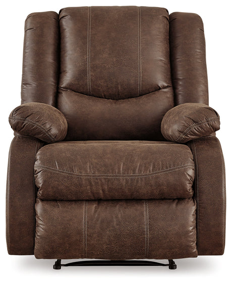 Bladewood Coffee Manual Recliner - Ornate Home