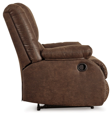 Bladewood Coffee Manual Recliner - Ornate Home