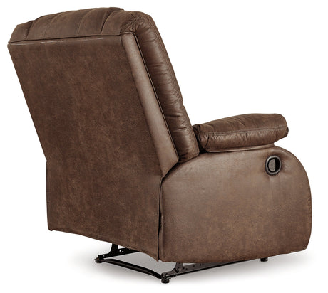 Bladewood Coffee Manual Recliner - Ornate Home