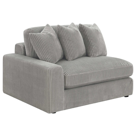 Blaine Fog Reversible Chaise 2-Piece Sectional - Ornate Home