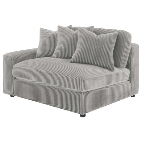 Blaine Fog Reversible Chaise 2-Piece Sectional - Ornate Home