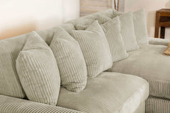 Blaine Sand Reversible Chaise 2-Piece Sectional - Ornate Home