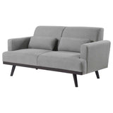Blake Sharkskin Loveseat - Ornate Home