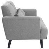 Blake Sharkskin Loveseat - Ornate Home