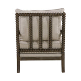 Blanchett Oatmeal & Natural Accent Chair - Ornate Home