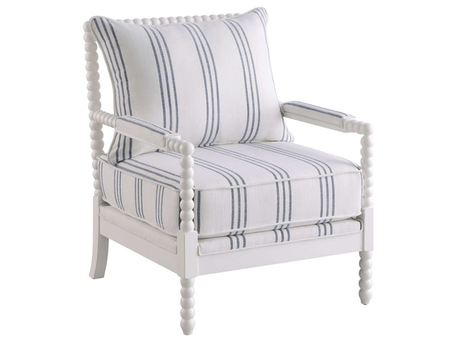 Blanchett White Accent Chair - Ornate Home