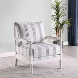 Blanchett White Accent Chair - Ornate Home