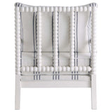Blanchett White Accent Chair - Ornate Home