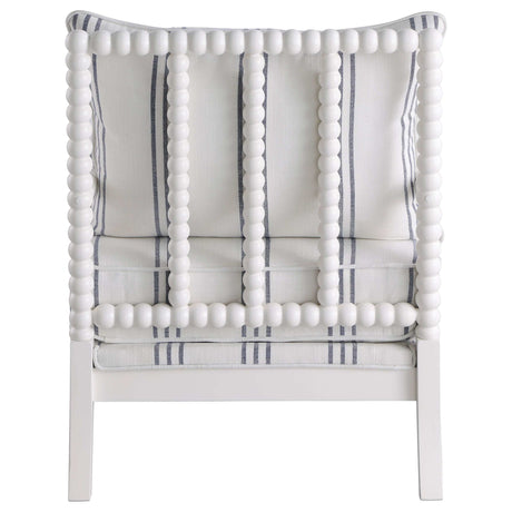 Blanchett White Accent Chair - Ornate Home