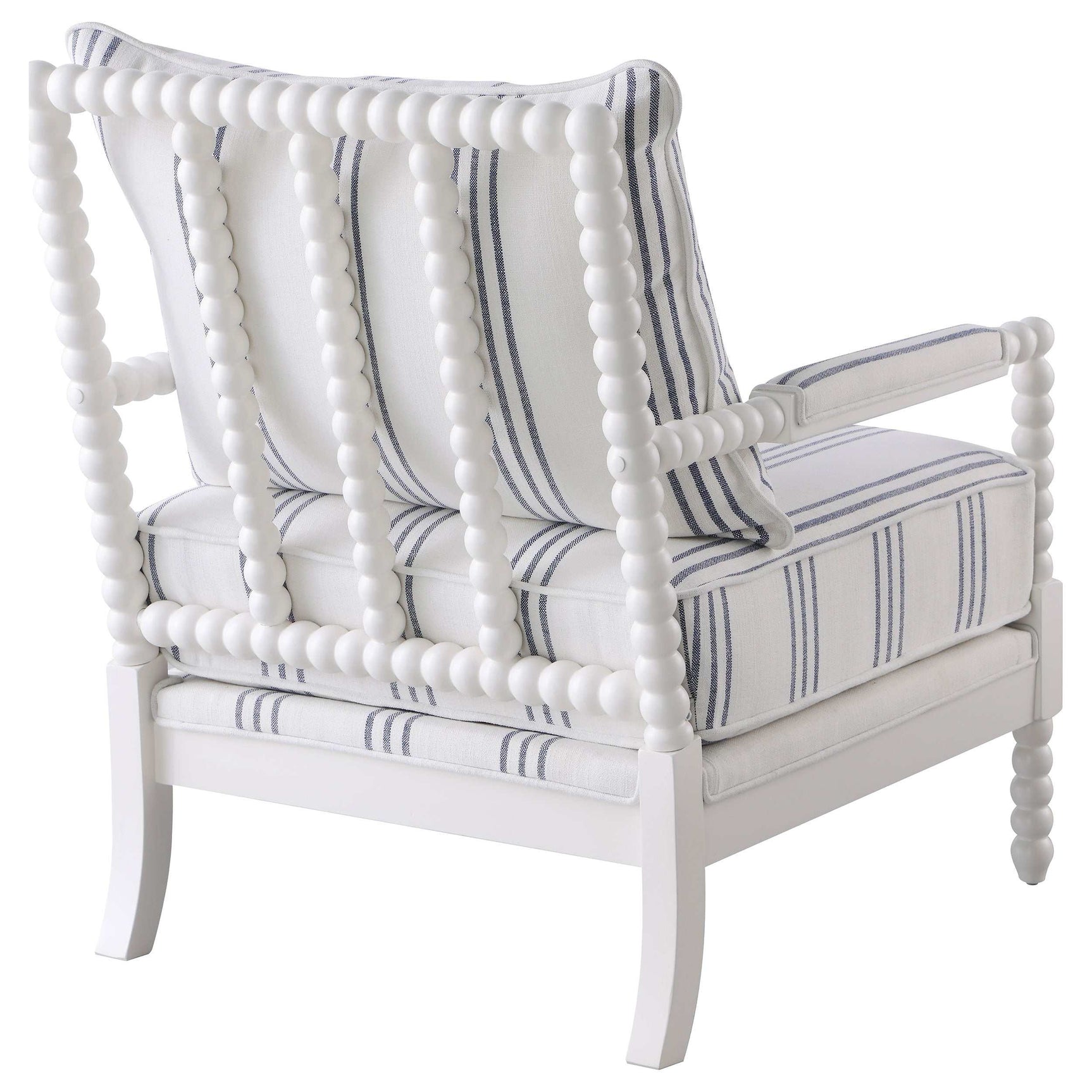 Blanchett White Accent Chair - Ornate Home