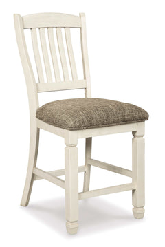 Bolanburg Antique White Bar Stool (Set of 2) - Ornate Home