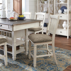 Bolanburg Counter Height Dining Table w/ Wine Rack - Ornate Home