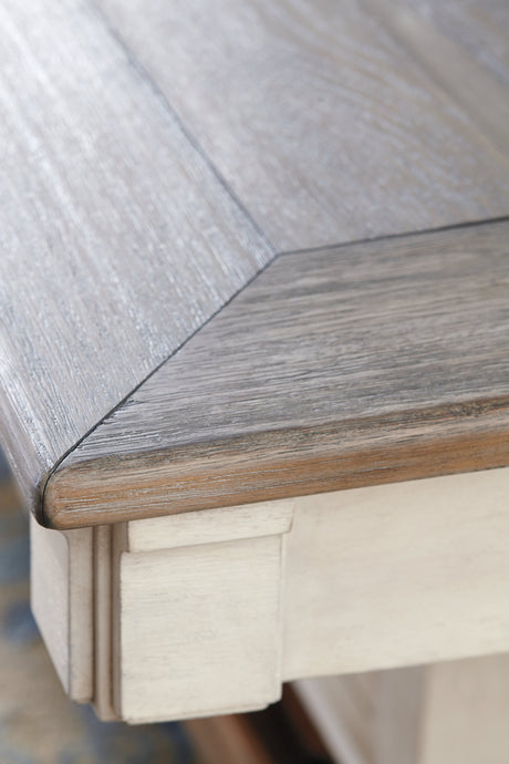 Bolanburg Counter Height Dining Table w/ Wine Rack - Ornate Home