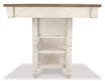 Bolanburg Counter Height Dining Table w/ Wine Rack - Ornate Home