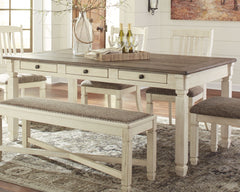 Bolanburg Twotone Rectangular Dining Table - Ornate Home