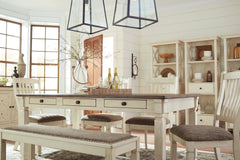 Bolanburg Twotone Rectangular Dining Table - Ornate Home