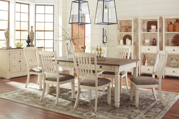 Bolanburg Twotone Rectangular Dining Table - Ornate Home