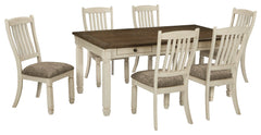 Bolanburg Twotone Rectangular Dining Table - Ornate Home