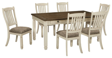 Bolanburg Twotone Rectangular Dining Table - Ornate Home