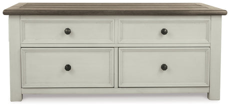 Bolanburg White & Oak Lift Top Coffee Table - Ornate Home