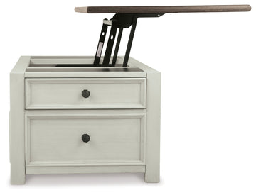 Bolanburg White & Oak Lift Top Coffee Table - Ornate Home