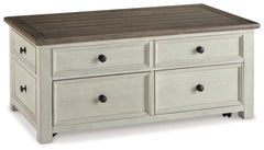 Bolanburg White & Oak Lift Top Coffee Table - Ornate Home