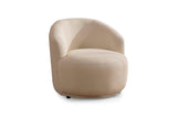 Bonita Ivory Boucle Accent Chair - Ornate Home