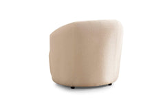 Bonita Ivory Boucle Accent Chair - Ornate Home