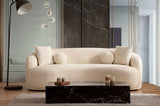 Bonita Ivory Boucle Sofa & Loveseat - Ornate Home