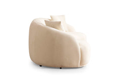 Bonita Ivory Boucle Sofa & Loveseat - Ornate Home