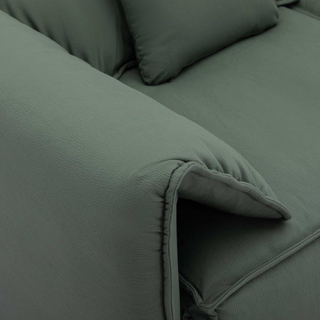 Boundary Modern 2-Piece Living Room Set Green - Ornate Home