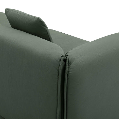 Boundary Modern 2-Piece Living Room Set Green - Ornate Home