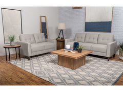 Bowen Beige 2 Pc Sofa Set - Ornate Home