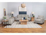 Bowen Beige 3 Pc Sofa Set - Ornate Home