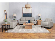 Bowen Beige 3 Pc Sofa Set - Ornate Home