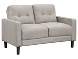 Bowen Beige Loveseat - Ornate Home